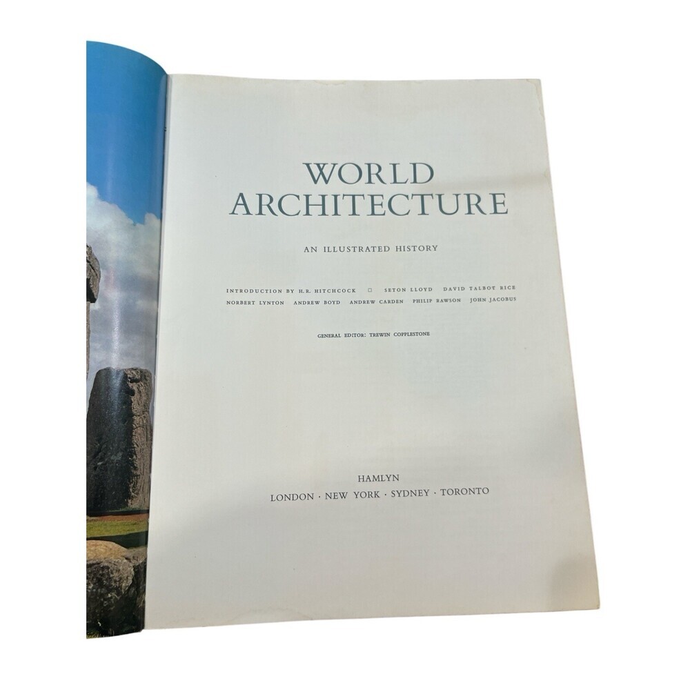 World Architecture: An Illustrated History, H.R. Hitchcock, Chartwell Books - Picture 3 of 8